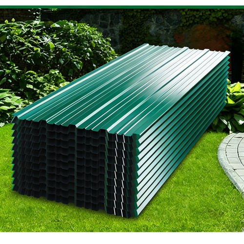Corrugated galvanized metal - galvanized,