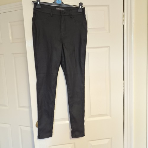 Leather look trousers - look,