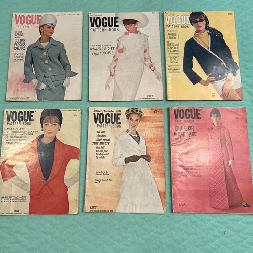 Lot vogue pattern book - 6,