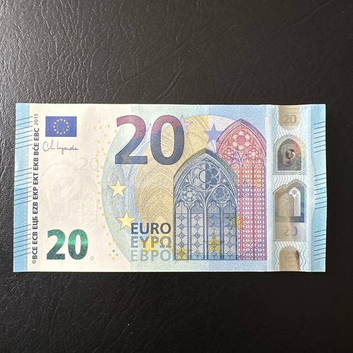 Unc euro banknote 2015 - euro, 20