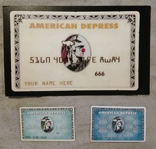 Dface American Depress Cards &