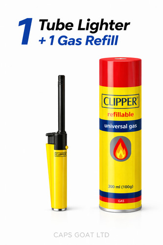 Clipper tube plus lighter set - tube,