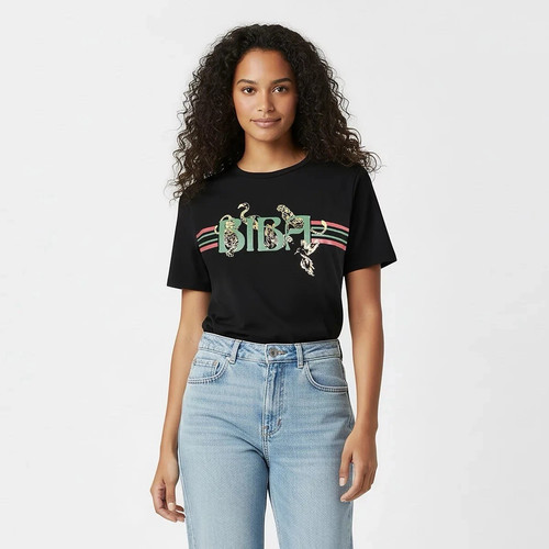 Biba ladies logo shirt in - biba,