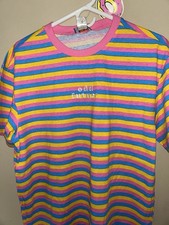 Odd Future Stripe Tee Medium Brand New Ofwgkta Tyler The Creator