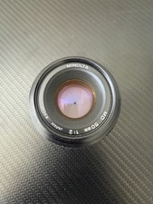 Minolta MD 50mm 1:2 manual