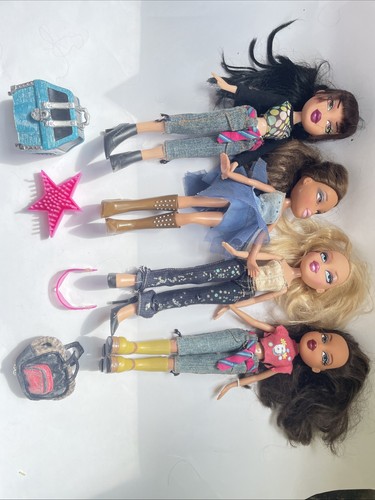 Bratz dolls with accessories - with,