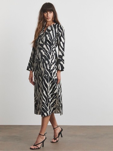 Joanna hope zebra - print, midi