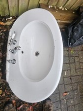 Reclaimed Large Bathroom Sink