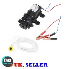 Extractor Pump Diesel Engine Suction Syphon Fuel & Fluid Transfer 12V Electric