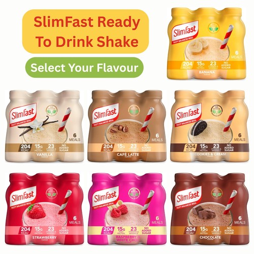 Slimfast ready drink shakes - to,