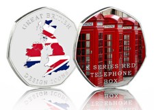 RED TELEPHONE BOX Full Colour