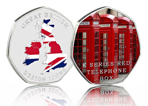 Red telephone box - box, full