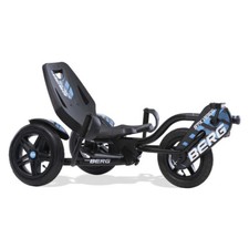 Berg Street-X Venom Kids Ride On Pedal Go-Kart 6-12 - Black/Blue - 24.10.02.00