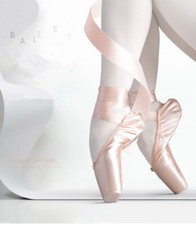 Ballet Shoes Adult Female Pointe Shoes Practice Shoes Satin Lace-up Girls Shoes