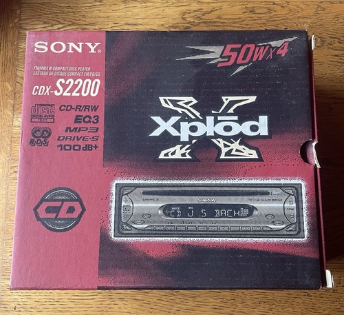 Sony cdx s2200 xplod - sony, cdx-s2200