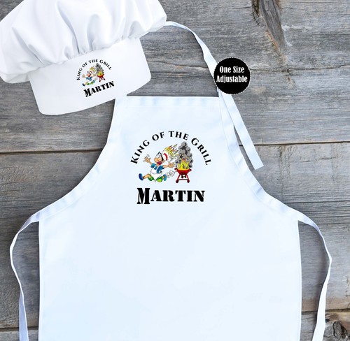 Personalised king the grill - personalised,