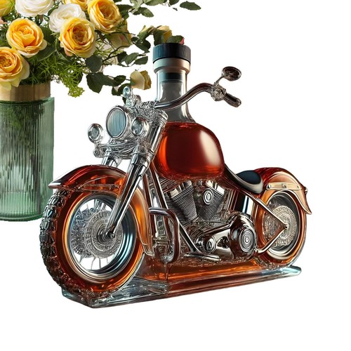 Motorcycle whiskey decanter - motorcycle,