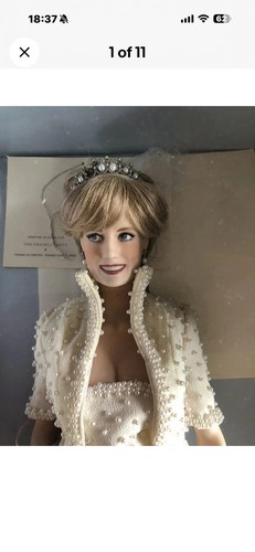 Authentic franklin mint - mint, lady