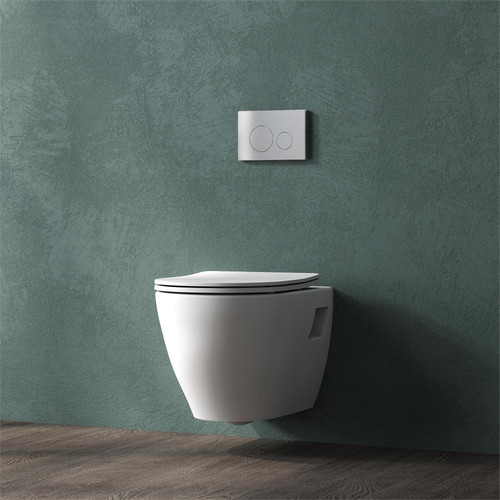 Aica bathroom round wall hung - aica,