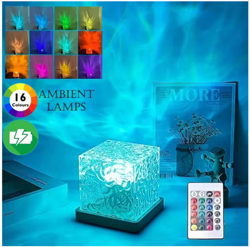 New rgb colors night light - new,