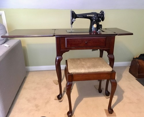 Singer 201k2 1937 sewing - singer,