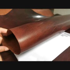 Oil Wax Veg Tanned Full Grain Leather 3.5-4.0mm for Handmade Bags Straps Belts