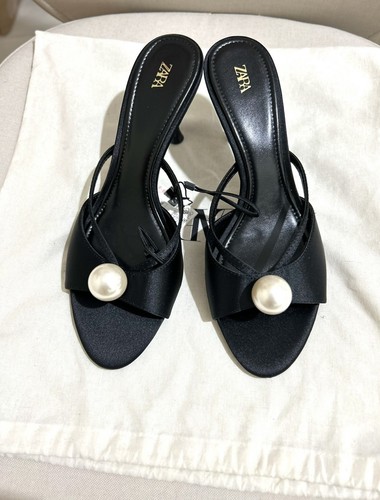 Zara black satin - zara,