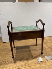 Antique Piano Stool  Edwardian