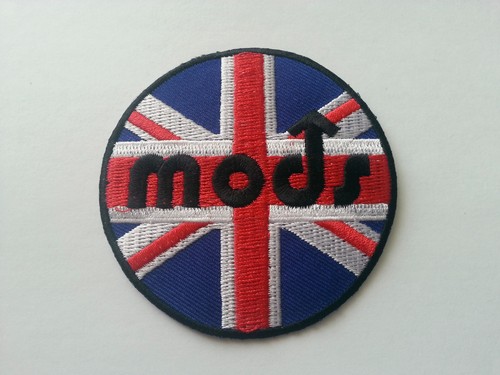 Mod union jack flag patch - mod, sew