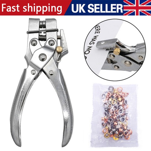 Eyelet plier punch tool - eyelet, hole