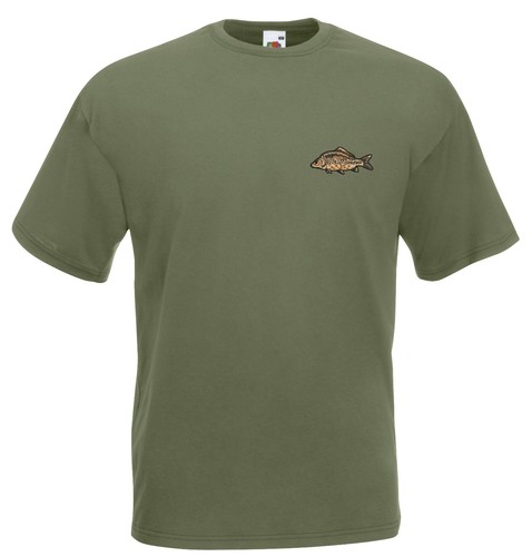 Carp fishing embroidered - carp,