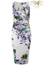 LIPSY VIP Silver Floral DRESS
