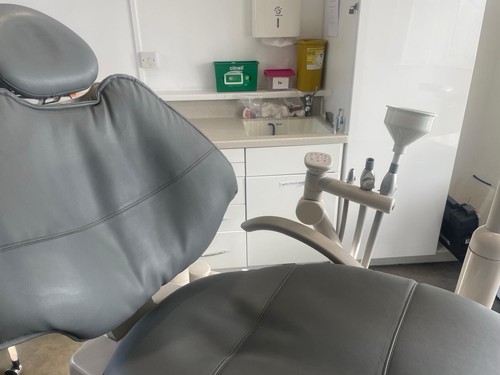 Dec dental exam chair with - chair,