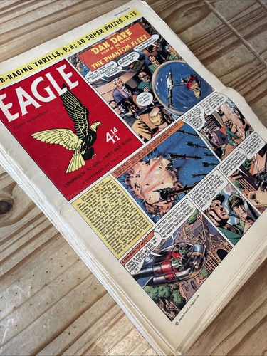 Eagle comic x13 vgc 1958 - comic,