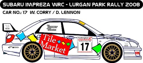 Decals subaru impreza wrc - decals,