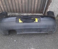 VW GOLF MK5 BLACK GT SPORT REAR BACK  BUMPER COMPLETE WITH DIFFUSER + TOWING EYE