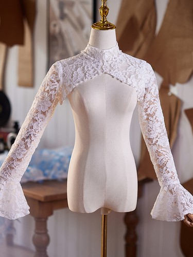 Women lace short jacket - women,