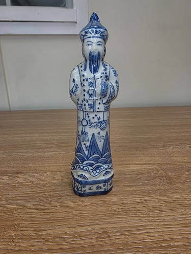Vintage chinese blue - blue, white