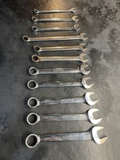 Snap On Tools Combination Spanner Set 11 Piece Metric 7-17mm.