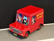 Ertl Postman Pat 3.5" Royal Mail Van Motorized Pull Back Model Vintage Toy 1983