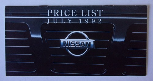 Nissan range orig - uk, mkt