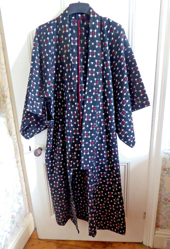 Vintage men japanese - japanese, ikat