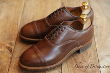 viberg Brown Leather Oxford
