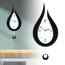 Silent Waterdrop Wall Clock