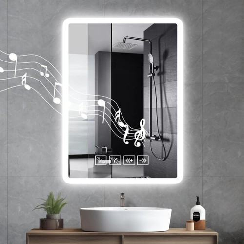 Bathroom led mirror with - led,