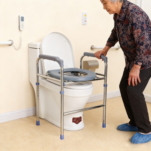 Universal raised toilet seat - toilet,