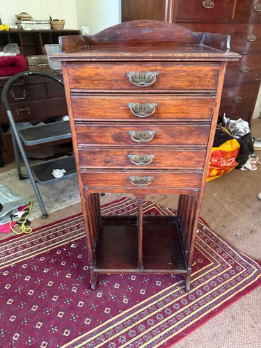 Antique music cabinet - music,