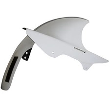 Pyramid Motorcycle Motorbike Hugger Gloss White - Suzuki SV650 / S