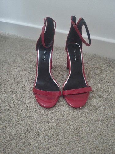 Red new look heels size - look, 6