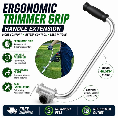 Ergonomic trimmer grip - ergonomic,